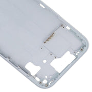 For iPhone 15 Middle Frame Bezel Plate with Side Keys + Card Tray, Version:US Version(Blue)