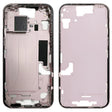 For iPhone 15 Middle Frame Bezel Plate with Side Keys + Card Tray, Version:China Version(Pink) - LCD Related Parts by PMC TechLife | Online Shopping South Africa | PMC TechLife | Buy Now Pay Later Mobicred