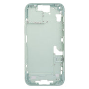 For iPhone 15 Plus Middle Frame Bezel Plate with Side Keys + Card Tray, Version:US Version(Green)
