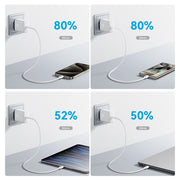 JOYROOM JR-TCF24 30W USB-C / Type-C Fast Charger, Specification:EU Plug(White)