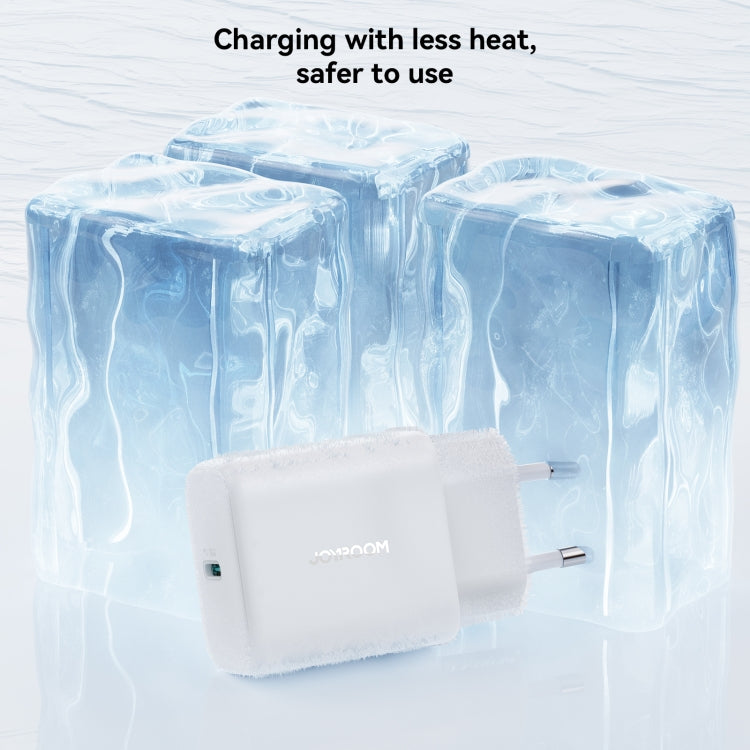 JOYROOM JR-TCF24 30W USB-C / Type-C Fast Charger with Cable Set, Specification:EU Plug(White)