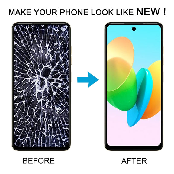 For Tecno Spark 20C BG7n OEM LCD Screen Digitizer Full Assembly With Frame