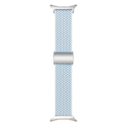For Samsung Galaxy Watch Ultra 47mm Nylon Loop Magnetic Buckle Watch Band(Fog Blue)
