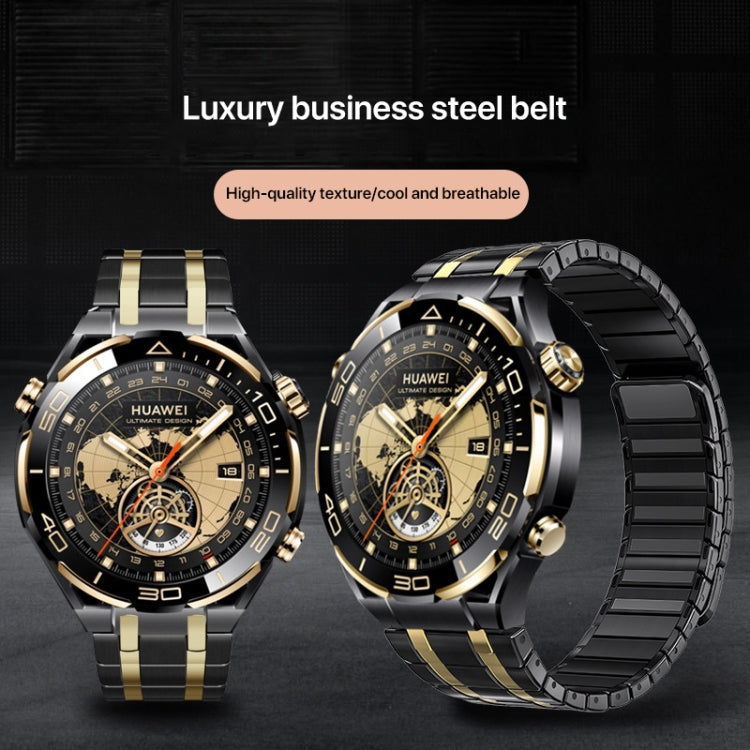 22mm AP Style Chain Magnetic Buckle Stainless Steel Watch Band(Silver)
