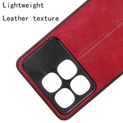 For Redmi K70 Ultra Cow Pattern Sewing Back Cover Phone Case(Red)