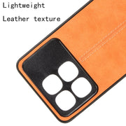 For Redmi K70 Ultra Cow Pattern Sewing Back Cover Phone Case(Yellow)