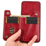 For Redmi K70 Ultra Cow Pattern Sewing Card Bag Phone Case(Red)
