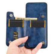 For Redmi K70 Ultra Cow Pattern Sewing Card Bag Phone Case(Blue)