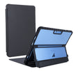 For Microsoft Surface Pro 9 / 10 / 11 Conjoined Acrylic Leather Tablet Case(Black) - Others by PMC TechLife | Online Shopping South Africa | PMC TechLife | Buy Now Pay Later Mobicred