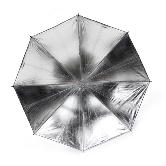 Godox UB002 Photography Studio Reflector Diffuser Umbrella, Size:33 inch 84cm(Black Silver)