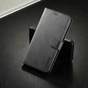For Samsung Galaxy S25+ 5G LC.IMEEKE Calf Texture Leather Phone Case(Grey)