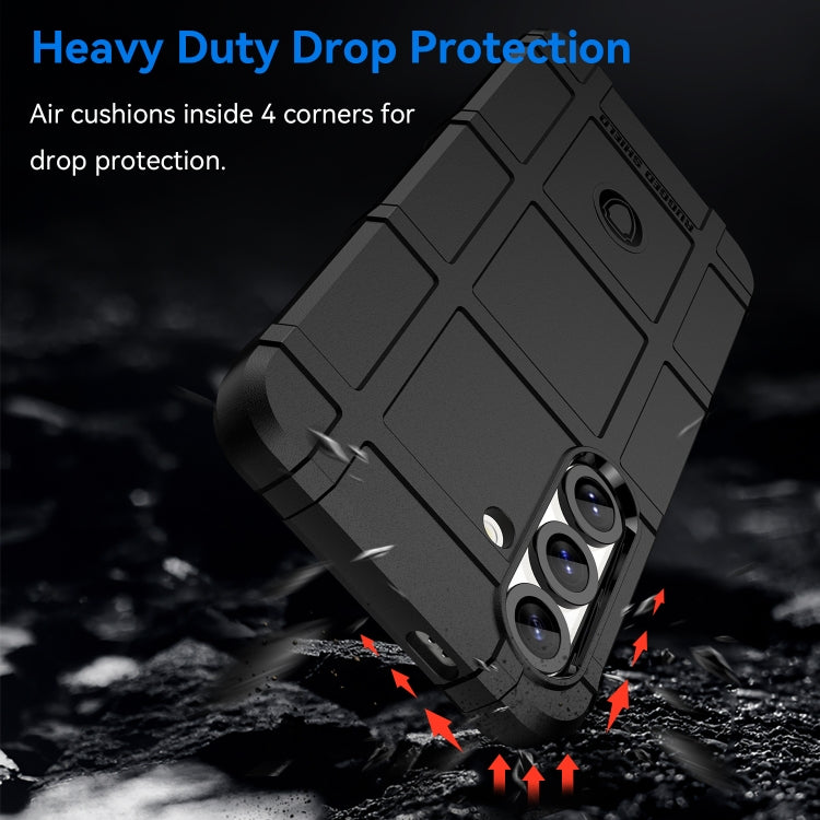 For Samsung Galaxy S25 5G Full Coverage Shockproof TPU Phone Case(Black)
