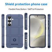 For Samsung Galaxy S25 5G Full Coverage Shockproof TPU Phone Case(Blue)