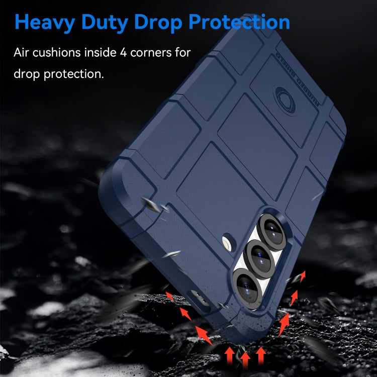 For Samsung Galaxy S25 5G Full Coverage Shockproof TPU Phone Case(Blue)