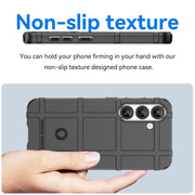 For Samsung Galaxy S25+ 5G Full Coverage Shockproof TPU Phone Case(Black)
