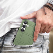 For Samsung Galaxy S25+ 5G Full Coverage Shockproof TPU Phone Case(Green)