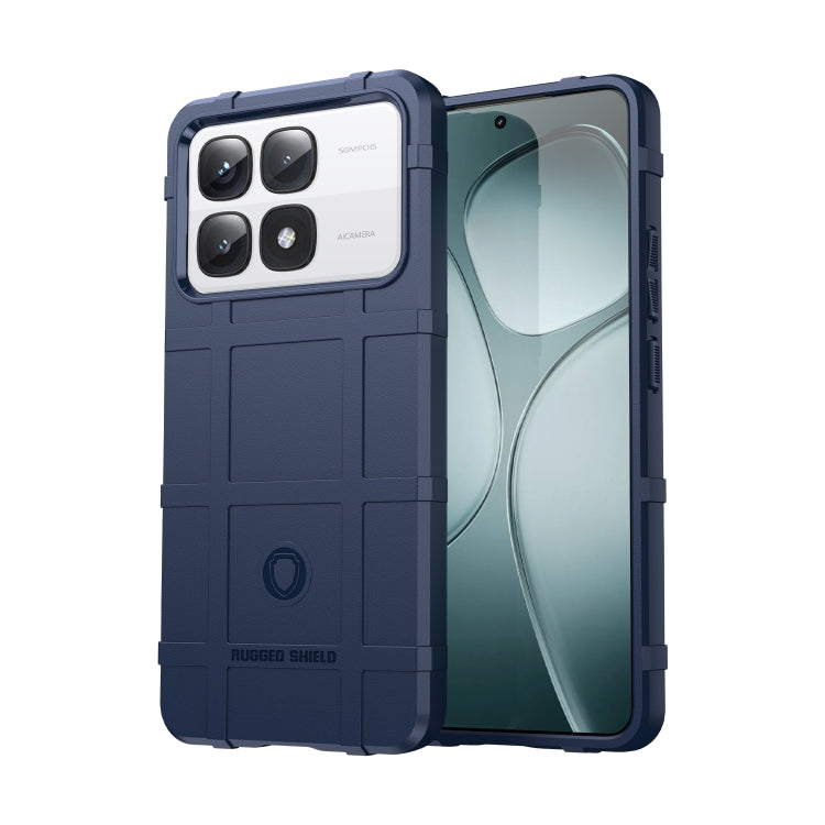 For Redmi K70 Ultra Full Coverage Shockproof TPU Phone Case(Blue)