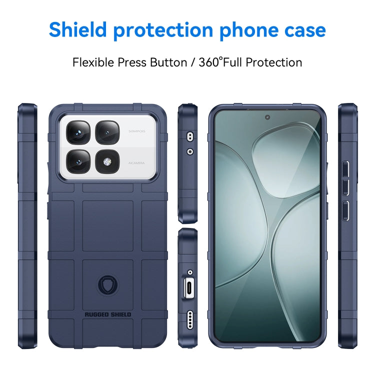 For Redmi K70 Ultra Full Coverage Shockproof TPU Phone Case(Blue)