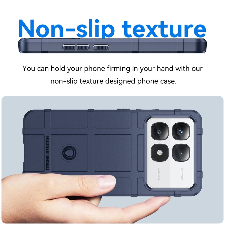 For Redmi K70 Ultra Full Coverage Shockproof TPU Phone Case(Blue)