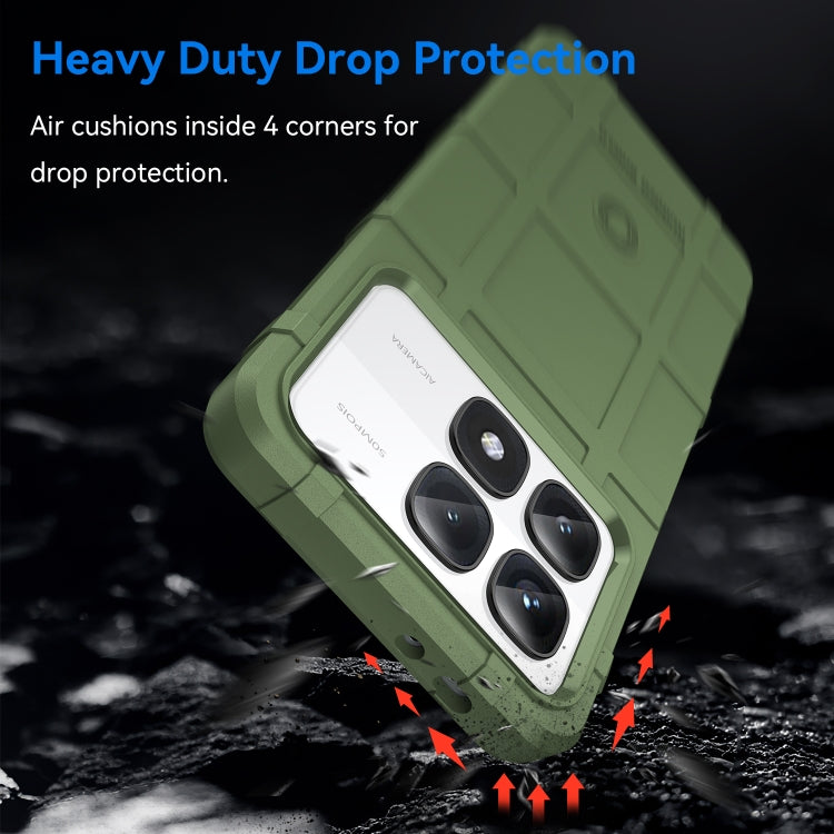 For Redmi K70 Ultra Full Coverage Shockproof TPU Phone Case(Green)