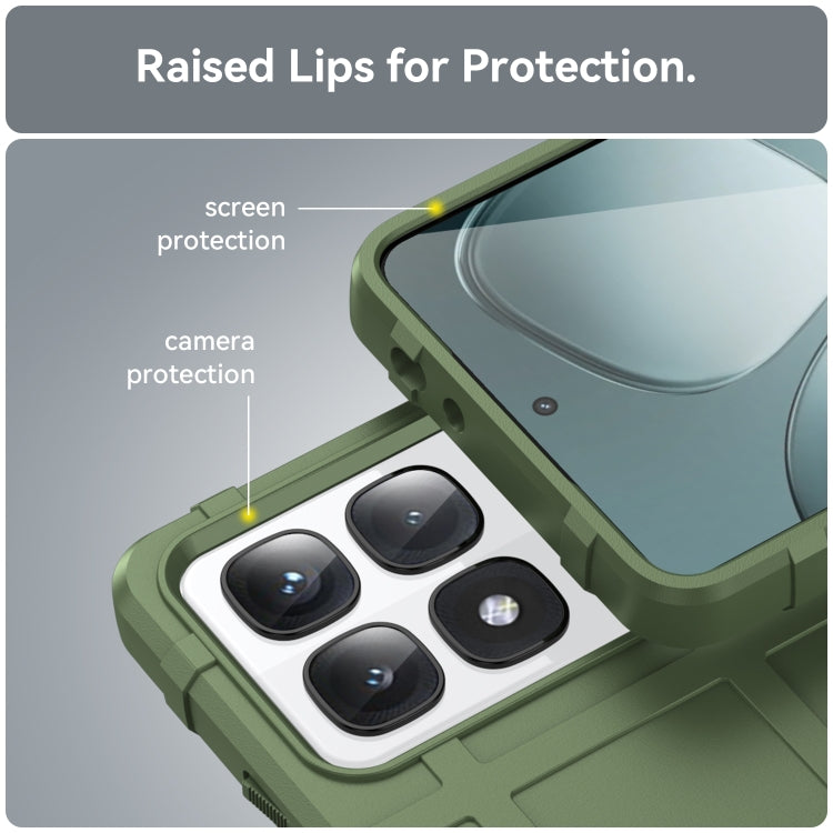For Redmi K70 Ultra Full Coverage Shockproof TPU Phone Case(Green)