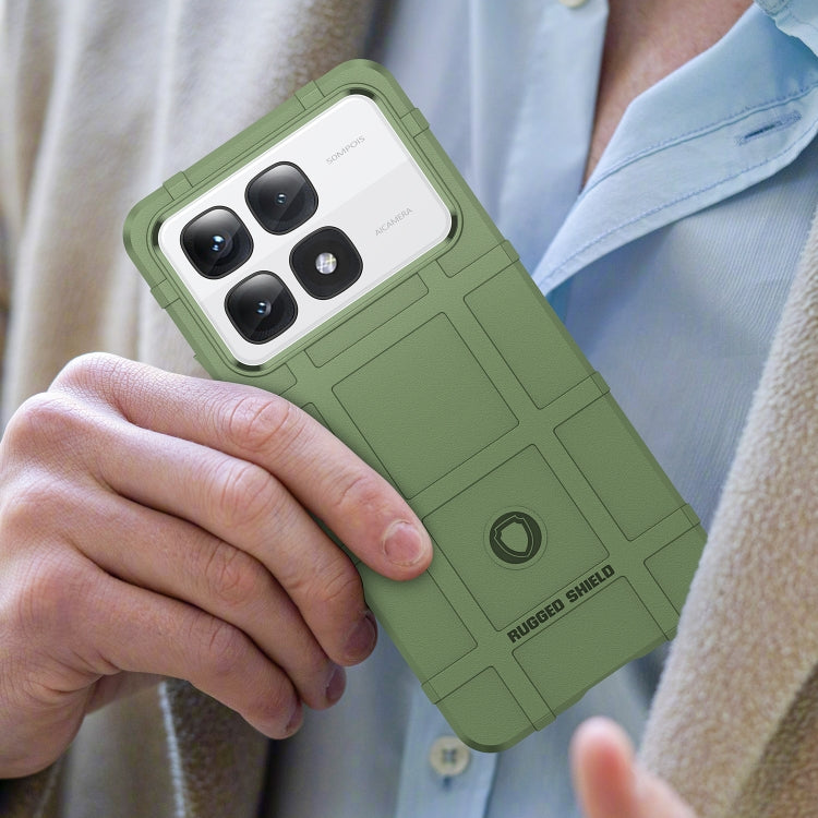 For Redmi K70 Ultra Full Coverage Shockproof TPU Phone Case(Green)