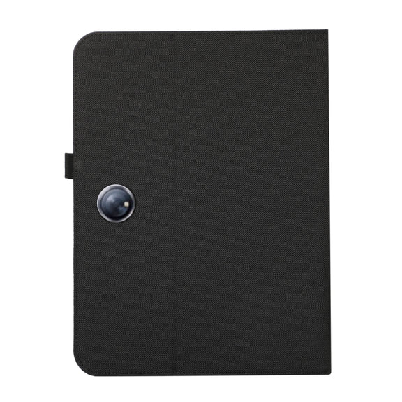 For OnePlus Pad Pro 12.1 Fabric Leather Tablet Case(Black)