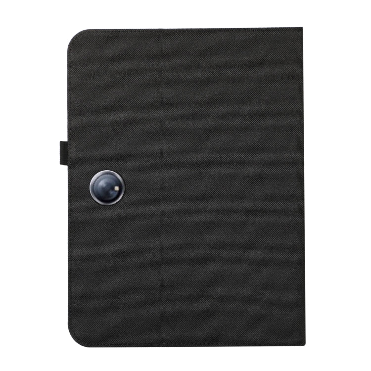 For OnePlus Pad Pro 12.1 Fabric Leather Tablet Case(Black)