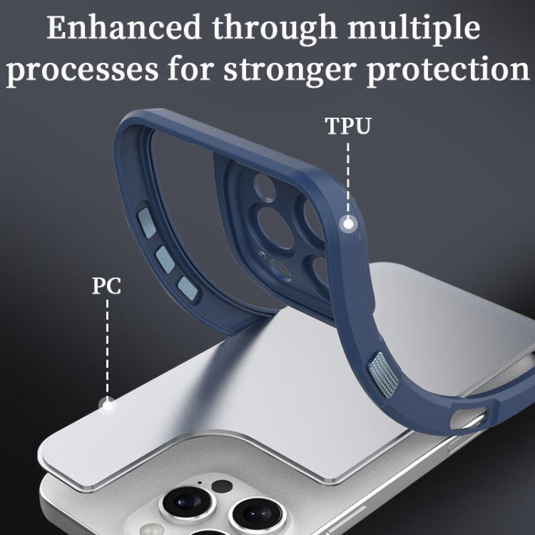 For iPhone 16 Pro Bodyguard Micro Matte PC Hybrid TPU Phone Case(Grey)