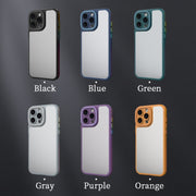 For iPhone 16 Pro Bodyguard Micro Matte PC Hybrid TPU Phone Case(Grey)