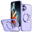 For iPhone 16 Wing Series MagSafe Magnetic Ring Holder Phone Case(Light Purple) - iPhone 16 Cases by PMC TechLife | Online Shopping South Africa | PMC TechLife | Buy Now Pay Later Mobicred