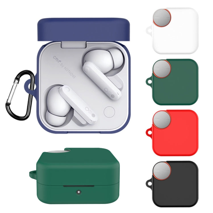 For CMF By Nothing Buds Pro2 Bluetooth Earphone Silicone Protective Case(Red)