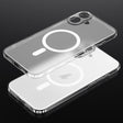 For iPhone 16 Plus SULADA Crystal Sand Series Electroplating Frosted MagSafe Magnetic Phone Case(Transparent) - free shipping - PMC TechLife - Order now!