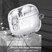 For Samsung Galaxy Buds 3 / 3 Pro Ice Crystals Shockproof Earphone Protective Case(Grey)