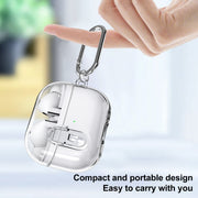 For Samsung Galaxy Buds 3 / 3 Pro Ice Crystals Shockproof Earphone Protective Case(Transparent)