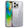 For iPhone 16 Pro Max Glitter Powder MagSafe Magnetic Phone Case(Transparent) - iPhone 16 Pro Max Cases by PMC TechLife | Online Shopping South Africa | PMC TechLife | Buy Now Pay Later Mobicred