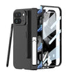For Google Pixel 9 Pro Fold GKK Integrated Magnetic Full Coverage Flip Phone Case, Included Pen(Black) - free shipping - PMC Jewellery - Order now!