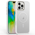 For iPhone 16 Pro Max Frosted MagSafe Magnetic Phone Case(White) - iPhone 16 Pro Max Cases by PMC TechLife | Online Shopping South Africa | PMC TechLife | Buy Now Pay Later Mobicred