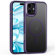 For iPhone 16 Plus Frosted MagSafe Magnetic Phone Case(Puprle) - free shipping - PMC TechLife - Order now!