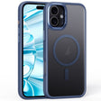 For iPhone 16 Frosted MagSafe Magnetic Phone Case(Titanium Blue) - iPhone 16 Cases by PMC TechLife | Online Shopping South Africa | PMC TechLife | Buy Now Pay Later Mobicred