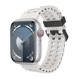 For Apple Watch Series 9 45mm Ocean Dual-Row Hole Silicone Watch Band(Starlight) - free shipping - PMc TechLife - Order now!