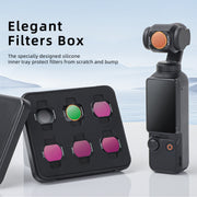 For DJI Osmo Pocket 3 Sunnylife Camera Lens Magnetic Metal Filter, No Impact On Gimbal Reset, Filter:ND16