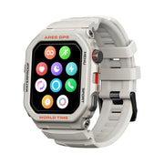 Zeblaze Ares GPS Rugged GPS Smart Watch, Support Heart Rate / Pulse Ox Blood Oxygen(Moon White)