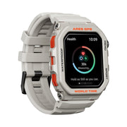 Zeblaze Ares GPS Rugged GPS Smart Watch, Support Heart Rate / Pulse Ox Blood Oxygen(Moon White)