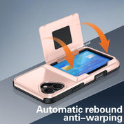 For iPhone 16 Pro Card Slot Holder Phone Case(Blue)