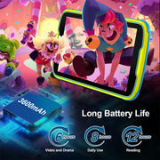 UNIWA  Boxchip Tab 8 WiFi Kid Tablet,  4GB+64GB, 8 inch Android 13 Allwinner A523 Octa Core CPU Support Google Play(Blue)