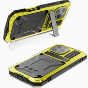 For iPhone 16 Pro Max R-JUST Life Water-resistant Dustproof Shockproof Phone Case(Yellow)
