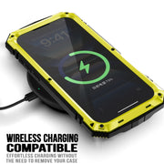 For iPhone 16 R-JUST Life Water-resistant Dustproof Shockproof Phone Case(Yellow)