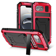 For iPhone 16e R-JUST Life Water-resistant Dustproof Shockproof Phone Case(Red)