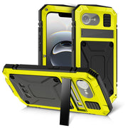 For iPhone 16e R-JUST Life Water-resistant Dustproof Shockproof Phone Case(Yellow)